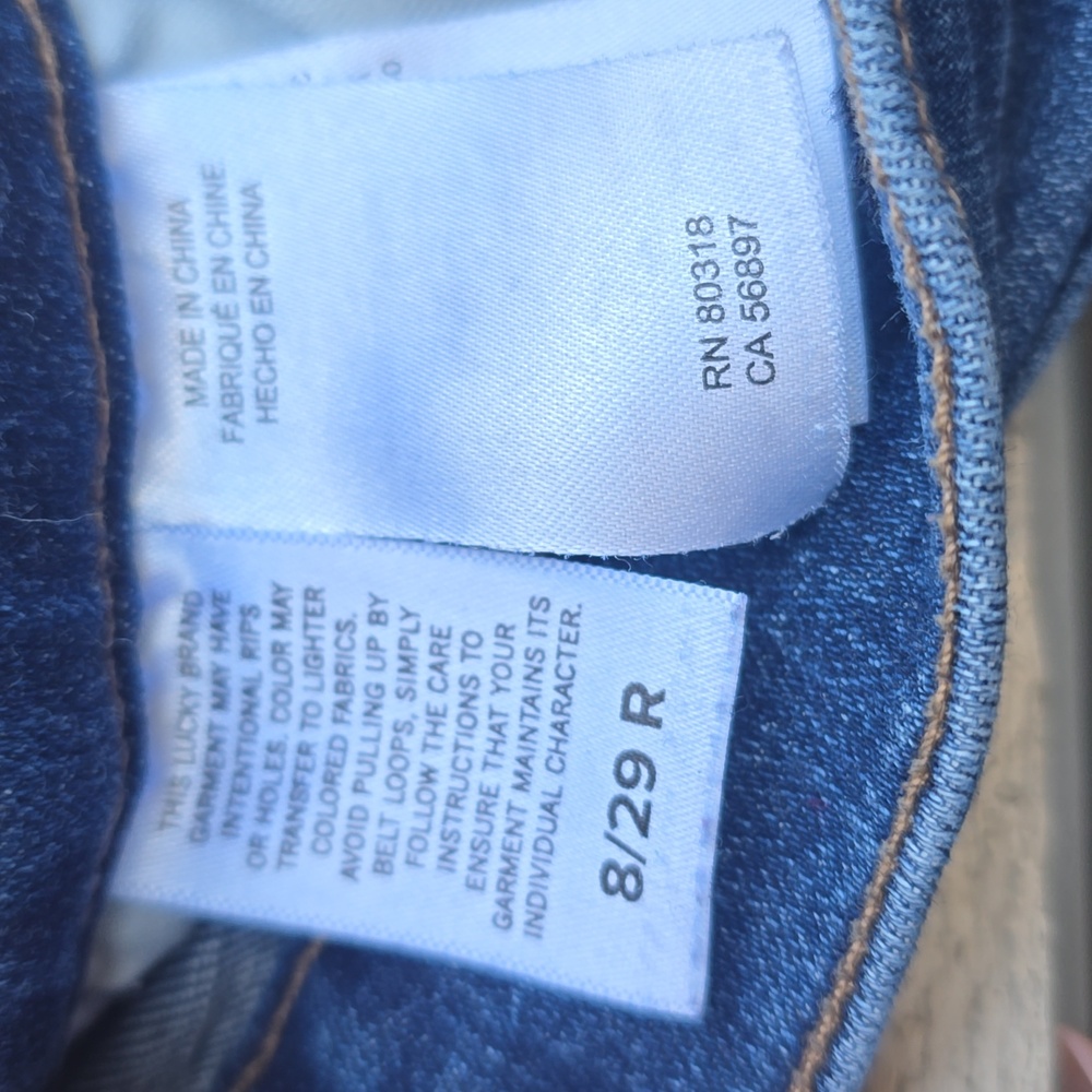 Lucky Brand sweet boot jeans 8/29r - Picture 15 of 16